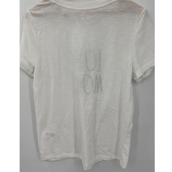 NWT Rae Dunn LOVE MORE T-Shirt Short Sleeve White - Picture 4 of 4